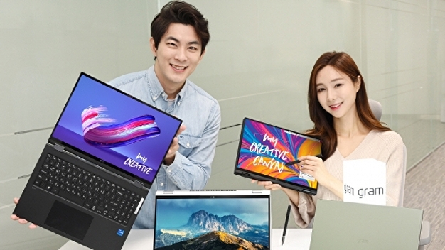 ‘LG Gram’ becomes a tablet…  LG Electronics, targeting the 2-in-1 notebook market with’big screen’