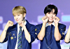 [포토] NCT WISH 유우시X리쿠, 심쿵 애교 대결