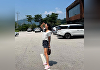 고소영, 폭염에 뭐 입나 보니...'러블리 블라우스+숏팬츠' 각선미가 예술이네