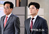[포토] 인사청문회 대책회의 참석하는 김용태-송언석