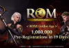 위메이드, 웹3 MMORPG '롬: 골든 에이지' 사전예약 100만 돌파