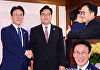 [아이포토] 우원식 국회의장 예방한 김민석 신임 국무총리