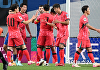 [포토] 4-0 대승거둔 한국