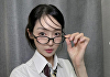 성유리, 40대 맞아? 스쿨룩+뿔테 안경 '고등학생인 줄'