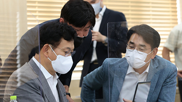 송영길-박용진, 사전청약 현장…"LH, 국민분노 해소시켜야" - Vimarsana News