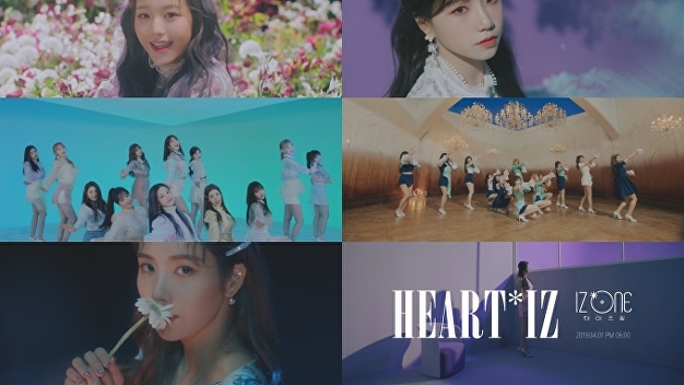 아이즈원, '비올레타' 안무 베일 벗었다…청량감 가득