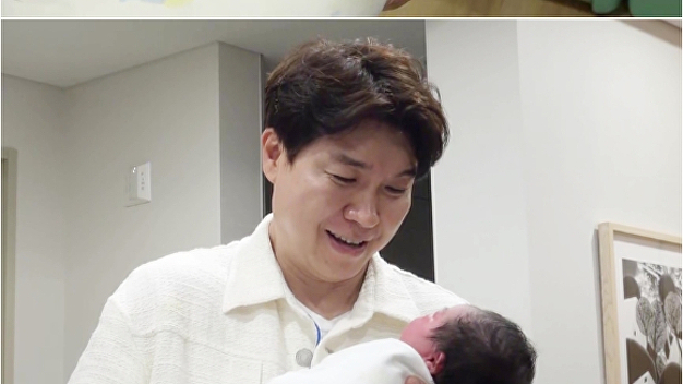 '<b>슈돌</b>' <b>박수홍</b>, 딸 전복이 품고 <b>오열</b> "아빠가 지켜줄게"